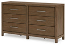 Cabalynn King Upholstered Bed, Dresser and 2 Nightstands