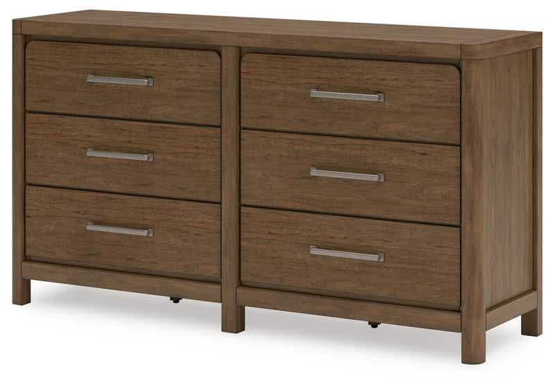 Cabalynn King Upholstered Bed, Dresser and 2 Nightstands