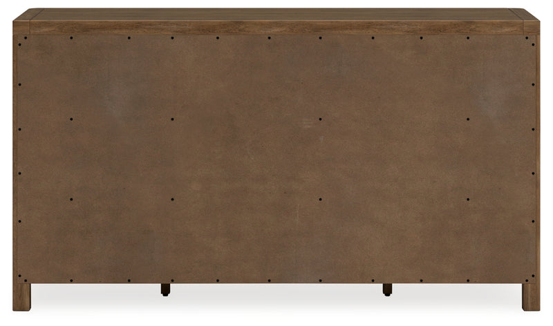 Cabalynn King Upholstered Bed, Dresser and 2 Nightstands