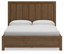 Cabalynn King Panel Bed with Storage, Dresser and Mirror