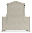 Arlendyne King Upholstered Bed, Dresser and Mirror