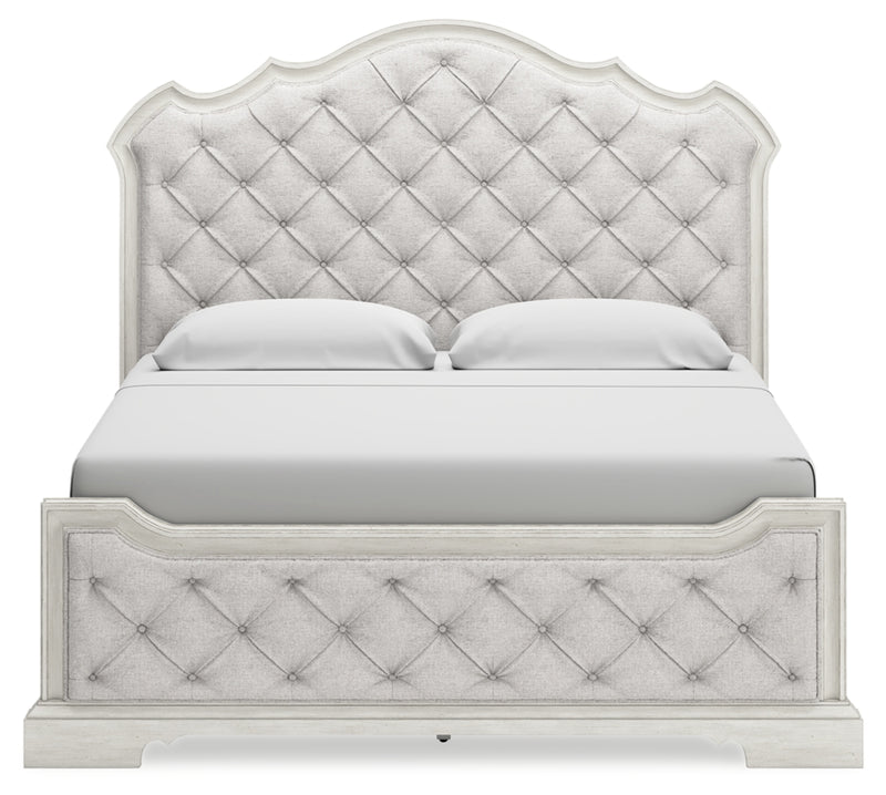 Arlendyne King Panel Bed and 2 Nightstands