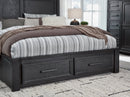 Foyland King Panel Storage Bed (Bed Size: California King)