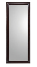 Phoenix Rectangular Standing Floor Mirror Black