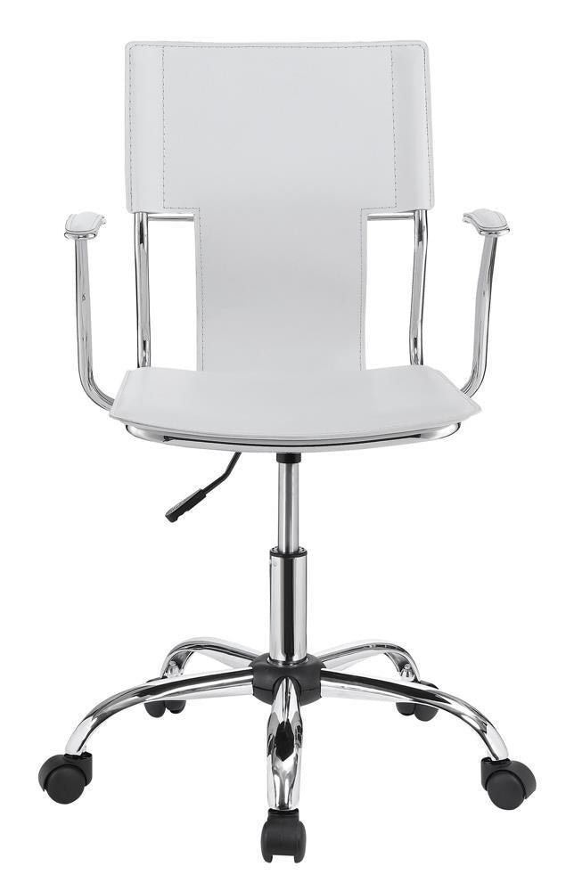 G801363 Contemporary White Office Chair