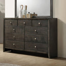 Serenity 9-drawer Dresser Mod Grey