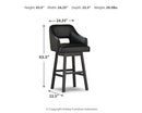 Tallenger Bar Height Bar Stool (Set of 2)