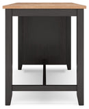 Gesthaven Counter Height Dining Table and 2 Barstools