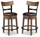 Pinnadel Counter Height Bar Stool (Set of 2)
