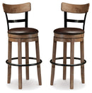 Pinnadel Bar Height Bar Stool (Set of 2)