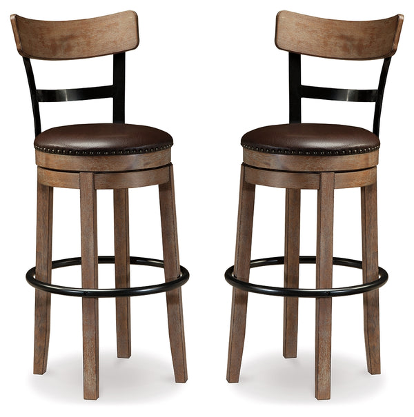 Pinnadel Bar Height Bar Stool (Set of 2)
