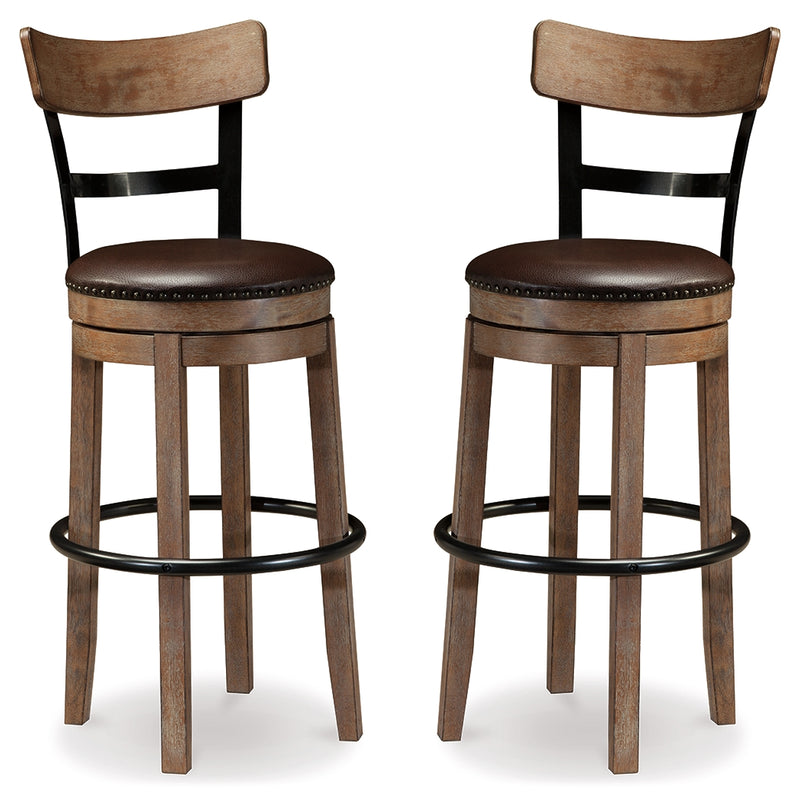 Pinnadel Bar Height Bar Stool (Set of 2)