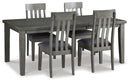 Hallanden Dining Table and 4 Chairs