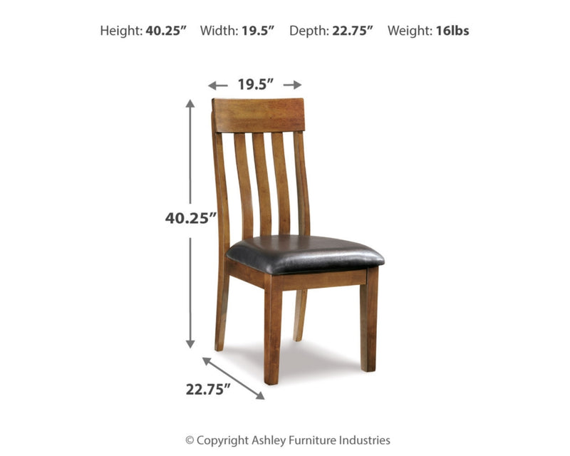 Ralene Dining Table and 6 Chairs and Bench