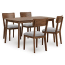 Tameride Dining Table and 4 Chairs (Set of 5)