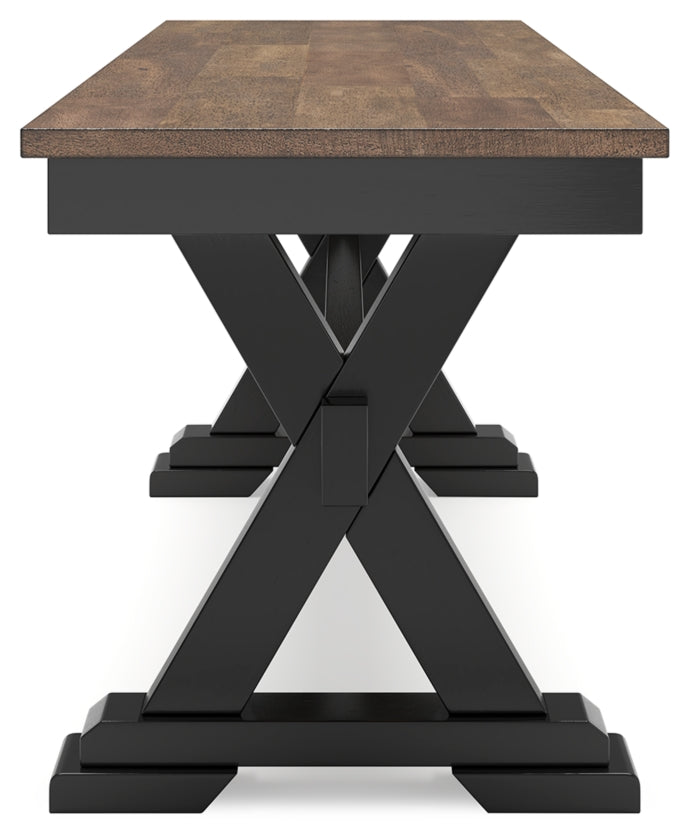 Wildenauer Dining Table, 4 Chairs and Bench