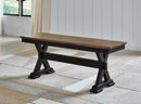 Wildenauer Dining Table, 2 Chairs and 2 Benches
