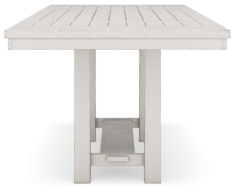 Robbinsdale Counter Height Dining Table, 2 Barstools, Bench and Server