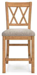 Havonplane Counter Height Dining Table and 10 Barstools