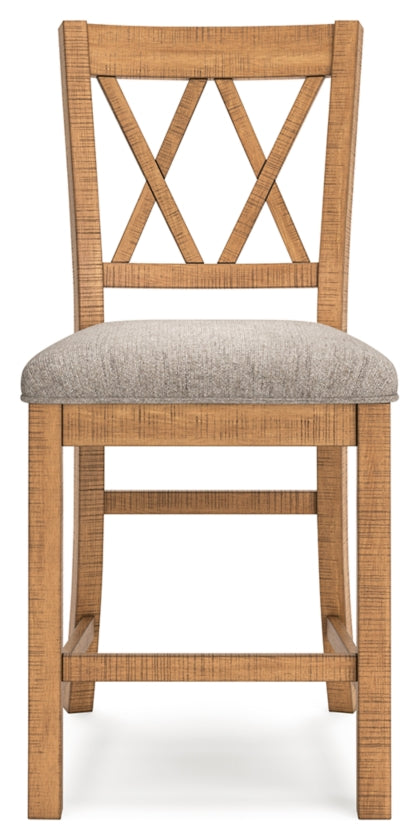 Havonplane Counter Height Dining Table and 10 Barstools