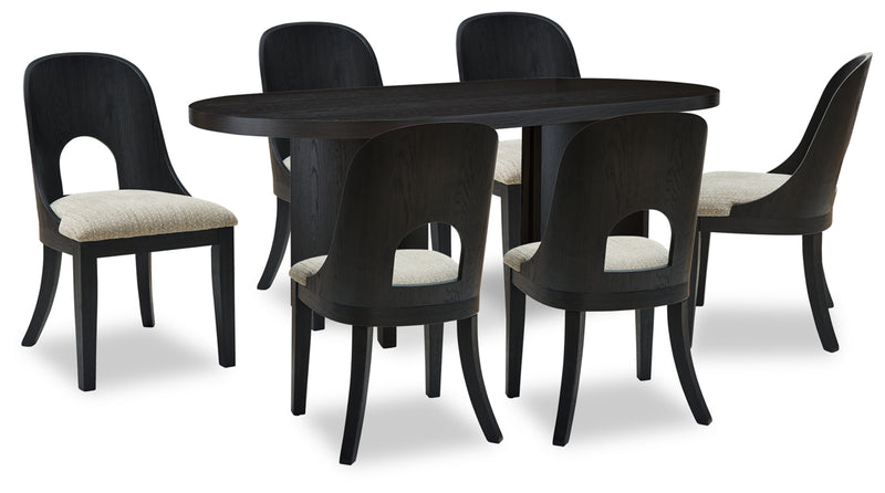 Rowanbeck Dining Table and 6 Chairs