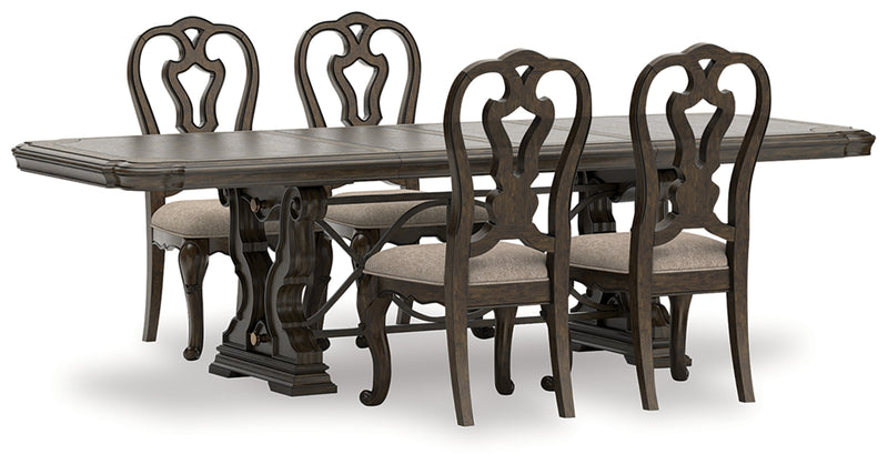 Maylee Dining Table and 4 Chairs