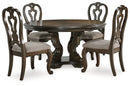 Maylee Dining Table and 4 Chairs