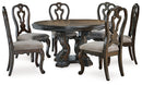 Maylee Dining Table and 6 Chairs