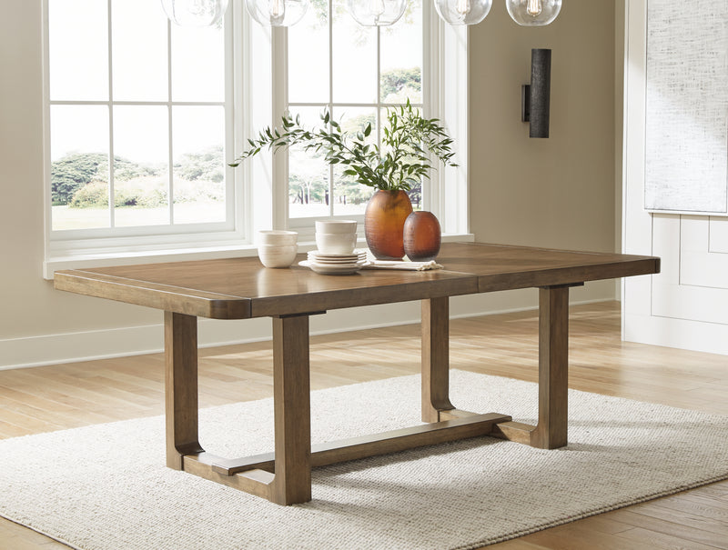 Cabalynn Dining Table, 4 Chairs and Bench