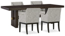 Burkhaus Dining Table and 4 Chairs