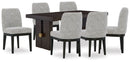 Burkhaus Dining Table and 6 Chairs