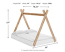 Piperton Twin Tent Complete Bed in Box (Bed Size: Full)