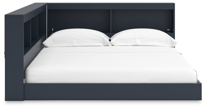 Simmenfort Twin Bookcase Storage Bed (Bed Size: Full)
