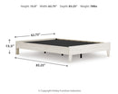 Socalle Queen Platform Bed (Bed Size: Queen)