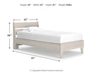 Socalle Queen Panel Platform Bed (Bed Size: Twin)