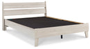 Socalle Queen Panel Platform Bed with Dresser and Nightstand