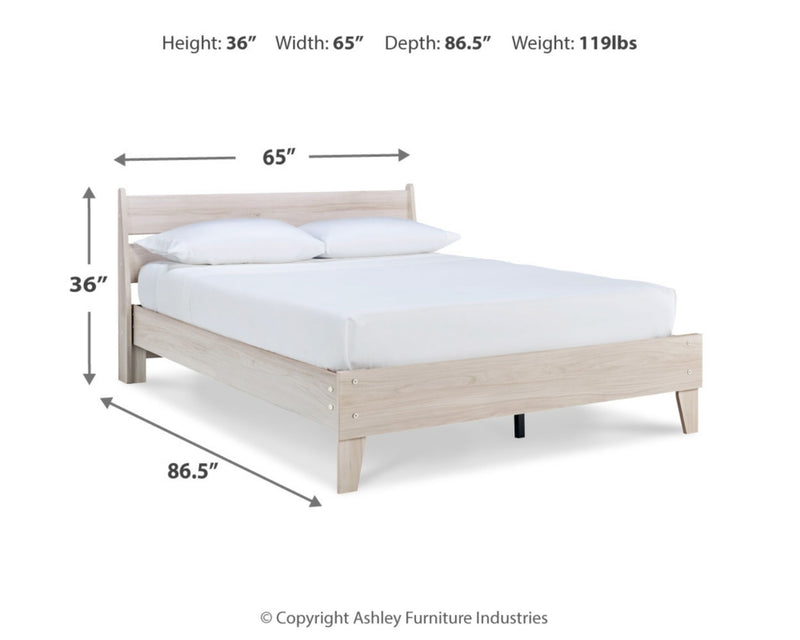 Socalle Queen Panel Platform Bed (Bed Size: Queen)