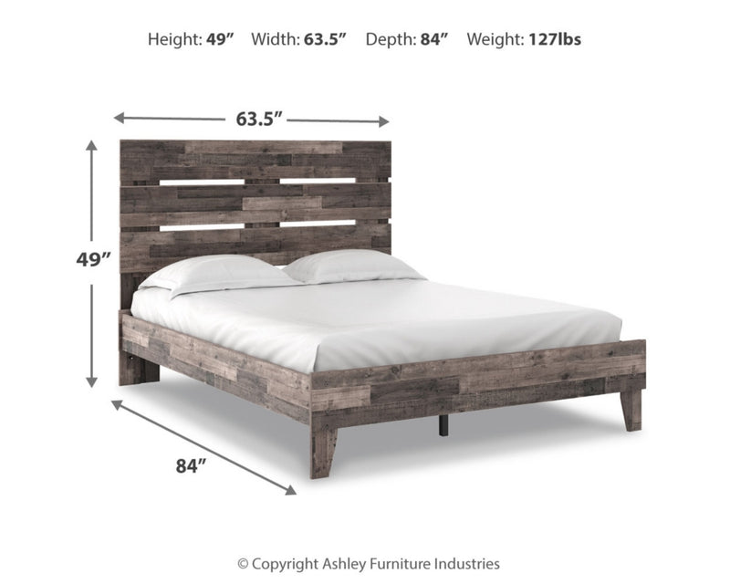 Neilsville Queen Panel Platform Bed (Bed Size: Queen)