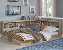 Oliah Twin Bookcase Storage Bed (Bed Size: Full)