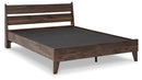 Calverson Queen Panel Platform Bed with Dresser and Nightstand