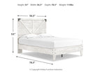 Shawburn Full Panel Bed with Chest