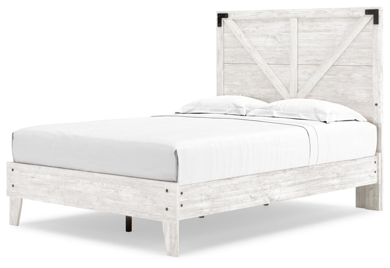 Shawburn Queen Crossbuck Panel Platform Bed (Bed Size: Full)