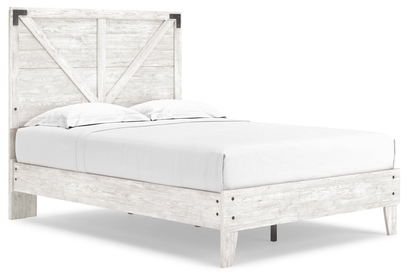 Shawburn Queen Crossbuck Panel Platform Bed (Bed Size: Full)