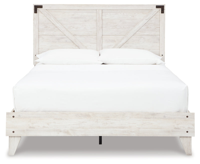 Shawburn Queen Crossbuck Panel Platform Bed (Bed Size: Queen)