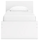 Onita Twin Panel Platform Bed with 1 Side Storage