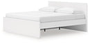 Onita King Panel Platform Bed with Storage