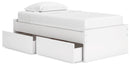 Onita Twin Platform Bed with 1 Side Storage (Bed Size: Twin)
