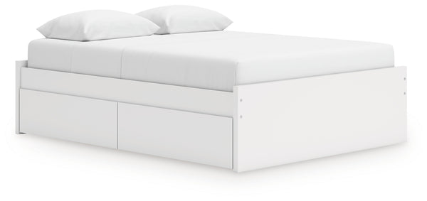 Onita Queen Platform Bed with 1 Side Storage