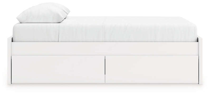 Onita Queen Platform Bed with 1 Side Storage