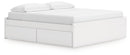 Onita King Platform Bed with 1 Side Storage